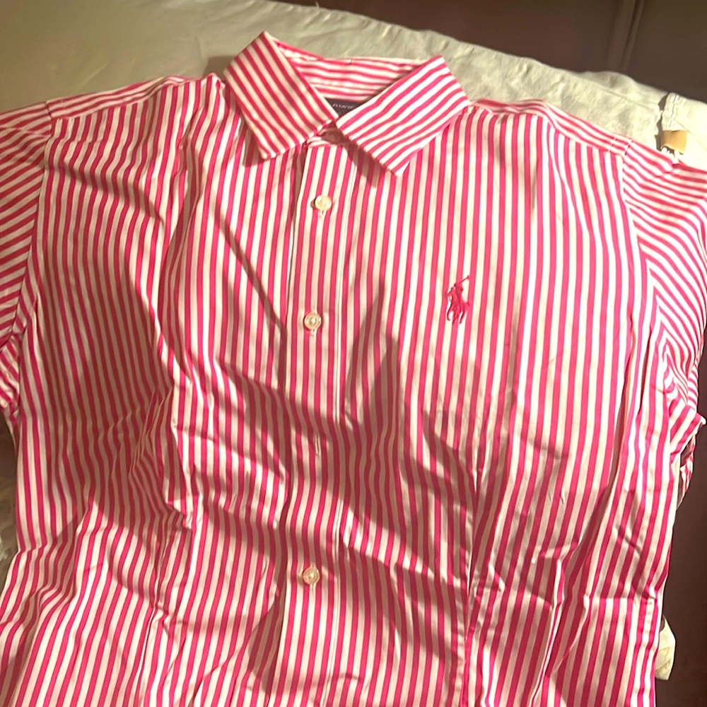 New size 6, Ralph, Lauren, and woman shirt never used